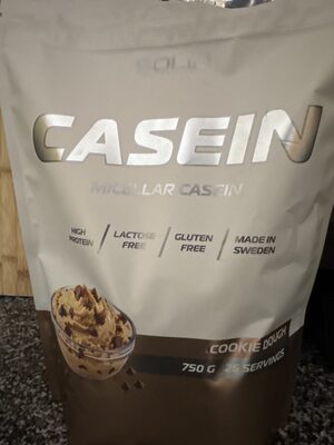 Casein cookie dough