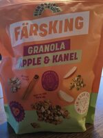 Granola äpple kanel