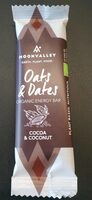 Barre énergétique cacao et noix de coco