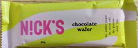 Chocolate wafer