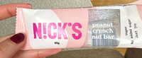 Peanut crunch nut bar