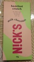 Milk Chocolate Hazelnut Crunch