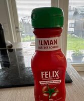 Tomaattiketchup ilman lisättyä sokeria