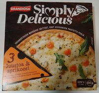 Simply Delicious 3 Juustoa & aprikoosi