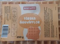 Färska äggvåfflor
