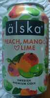 Peach, Mango & Lime Cider