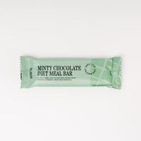 Minty chocolate diet meal bar
