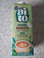 Organic barista oat drink bio