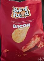 Bacon flavoured potato crisps