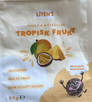 Tropiska fruktbollar med nötter/fröer