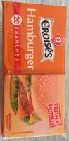 Tranche de fromages fondu au cheddar