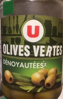 Olives vertes dénoyautées