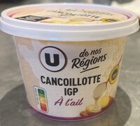 Cancoillotte IGP à l’ail