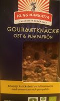 Gourmetknäcke Ost & Pumpa 200G
