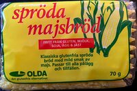 Spröda majsbröd
