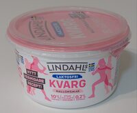 Laktosfri kvarg hallonsmak