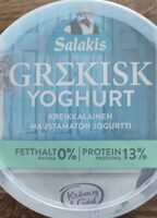 Grekisk Yoghurt 0% Fett