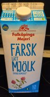 Färsk lättmjölk