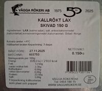 Kallrökt lax