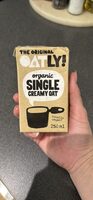 Organic SINGLE CREAMY OAT