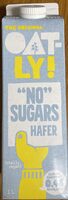 Haferdrink "noch sugars"