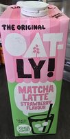 Matcha Latte, Strawberry Flavour