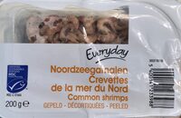 Crevettes de la mer du Nord