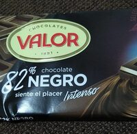 Chocolate negro 82% cacao