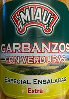 Garbanzos con verduras