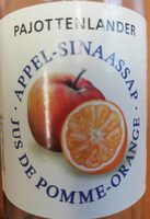 Jus de pomme orange