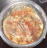 Houmous abu-gosh sauce piquante