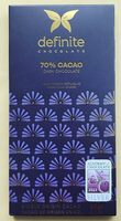 Definite Chocolate 70% Dark chocolate