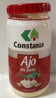 Constanza ajo en pasta
