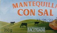 Mantequilla con sal