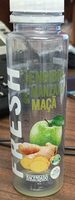 Zumo de jengibre y manzana
