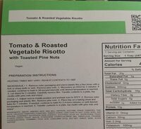 Tomato & roasted vegetable risotto