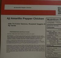 Aji Amarillo pepper chicken