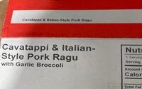 Italian-Style pork Ragu