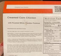 Creamed corn chicken