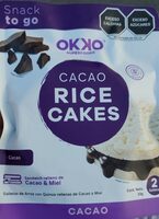 Cocoa rice cakes
