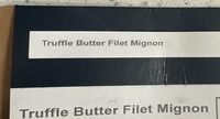 Truffle butter Filet Mignon