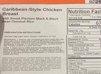 Caribbean-style chicken breast