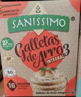 Galleta de arroz integral