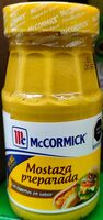 Mostaza McCormick preparada