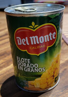Elote dorado en granos