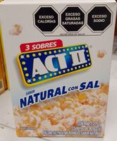 Palomitas ACT II natural 3 pack