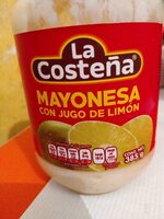 Mayonesa La Costeña con jugo de limón