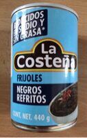 Frijoles Negros Refritos