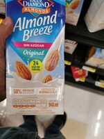Alimento líquido Almond Breeze sabor original sin azúcar