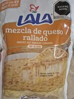 Mezcla de queso rallado
